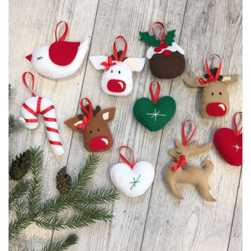 Kids' Hand Stitching for Beginners - Christmas Ornaments DIY - Dec 8, 2024