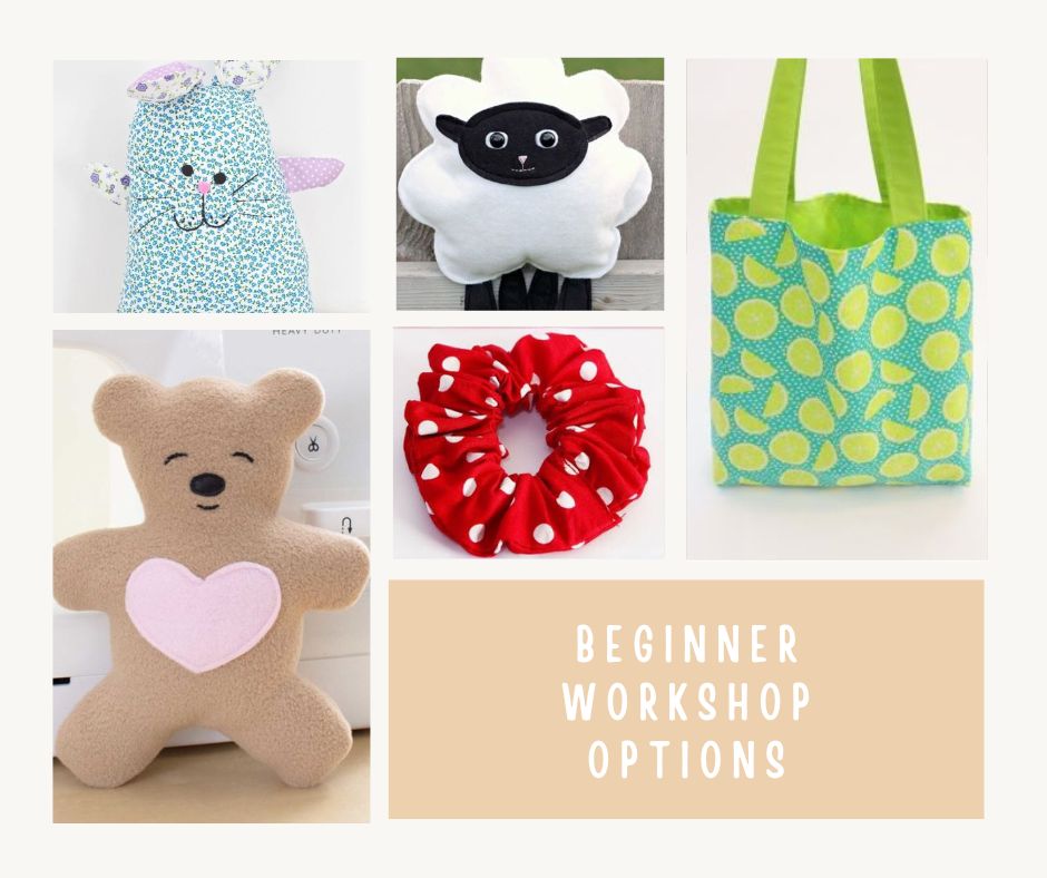Kids' Beginners Sewing Workshop - Pick your project