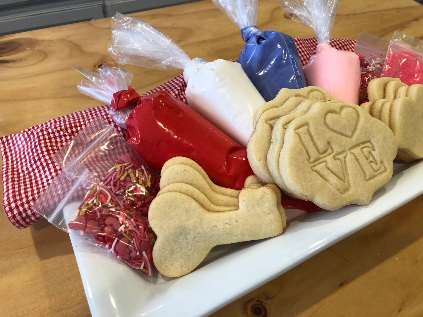 Valentines Day Sugar Cookie Decorating Kit