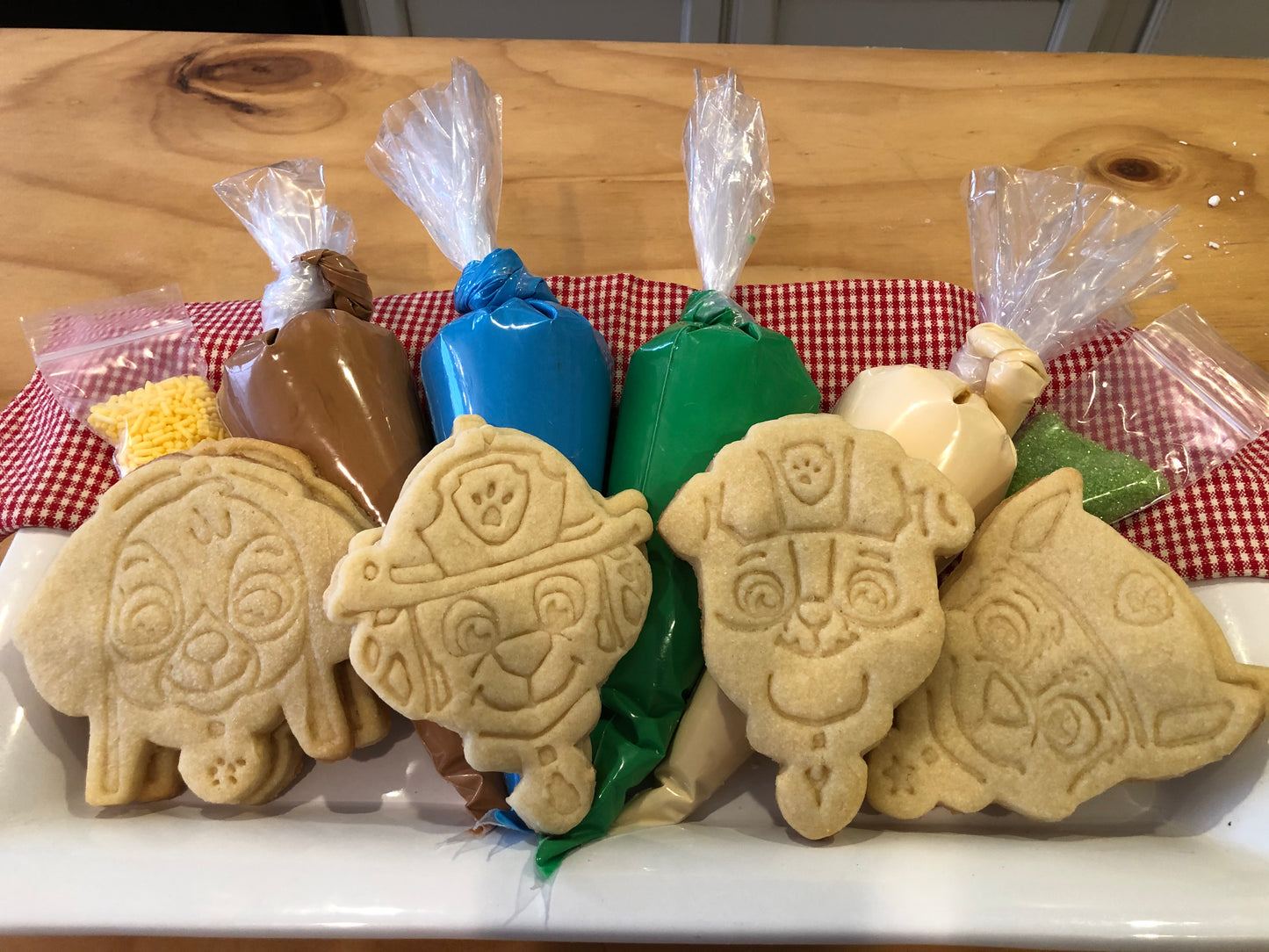 Paw Patrol Sugar Cookie Decorating Kit