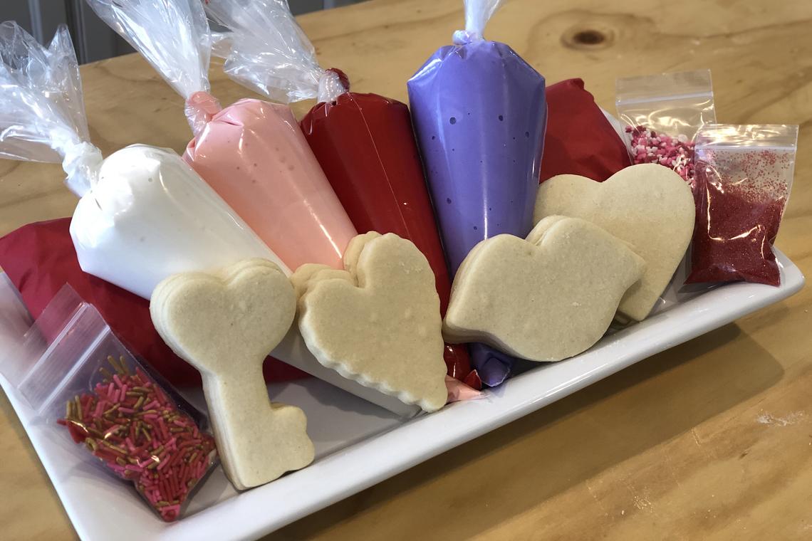 Valentine's Day Sugar Cookie Decorating Kit #2