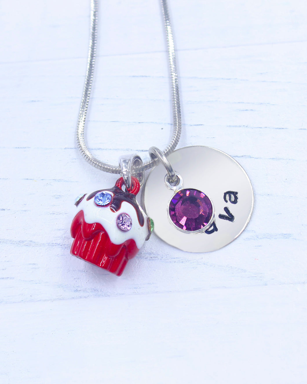 Cupcake Necklace | Cupcake Gift | Personalized Necklace | Christmas gifts for mom | Christmas gifts for her | Christmas gifts for women