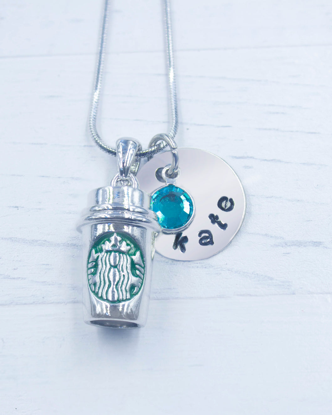 Starbucks Gift| Starbucks Necklace | Personalized Necklace | Christmas gifts for mom | Christmas gifts for her | Christmas gifts for women