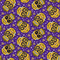 LSU Cotton Fabric Louisiana State Tigers | 100% Cotton | Sykel Enterprises NCAA fabric | Pattern #1193