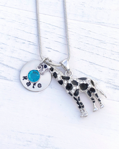 Giraffe Gift | Giraffe Necklace | Giraffe Jewelry | Giraffe Charm | Giraffe necklace for woman | Christmas gifts for her under 35