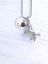 Load image into Gallery viewer, Horse Gifts | Horse Necklace | Personalized Necklace | Christmas gifts for mom | Christmas gifts for her | Christmas gifts for women
