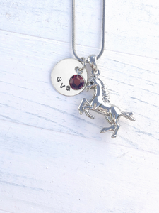 Horse Gifts | Horse Necklace | Personalized Necklace | Christmas gifts for mom | Christmas gifts for her | Christmas gifts for women