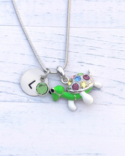 Load image into Gallery viewer, Turtle Gift | Turtle Necklace | Personalized Necklace | Christmas gifts for mom | Christmas gifts for her | Christmas gifts for women
