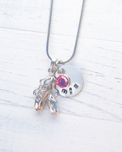 Load image into Gallery viewer, Ballerina Necklace | Ballerina Gift | Ballet necklace | Ballerina Gifts Girls | Ballerina Charm | Ballet Gifts | Christmas gifts for women
