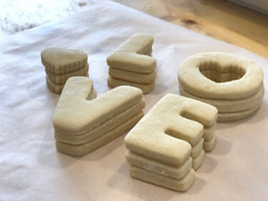 Valentine's Day Sugar Cookie Kit - Undecorated