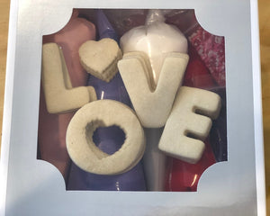 Valentine's Day Sugar Cookie Kit - Undecorated